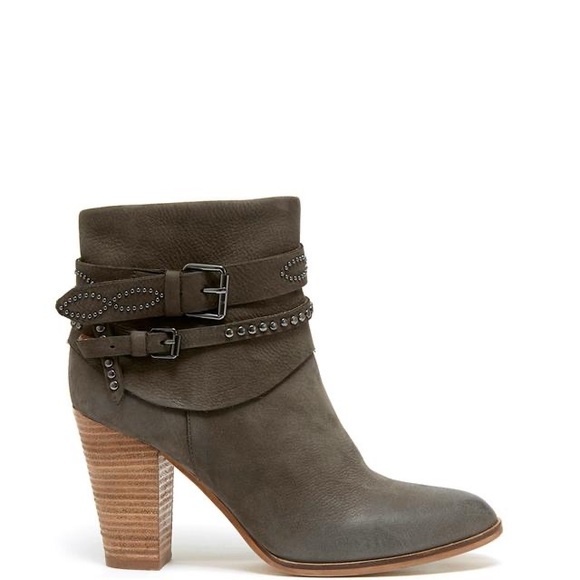 Mint Velvet Shoes | Mint Velvet - Grey Amber Stud Boot | Color: Gray | Size: 10 | Lizs_Deals's Closet